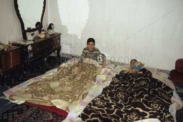 Room to lay down Iranian children