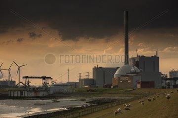 Nuclear thermal power station Borssele Netherlands