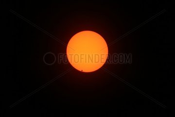 Durchgang der Venus vor der Sonne  die aus dem Gard beobachtet wurde