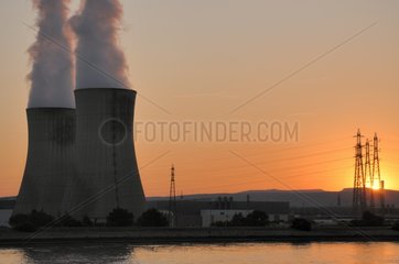 Atomtrikastin bei Sonnenuntergang Frankreich