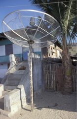 DIY Parabolische Antennendorf Komodo Indonesien