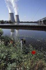 Nuclear Power Plant Belleville on Loire river France