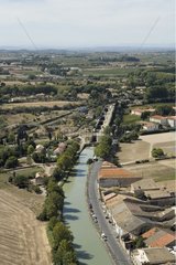 Locks of Fonserannes on the Canal du Midi in Hérault