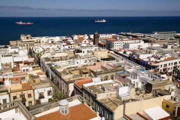 Altstadt von Las Palmas und Atlantik Gran Canaria