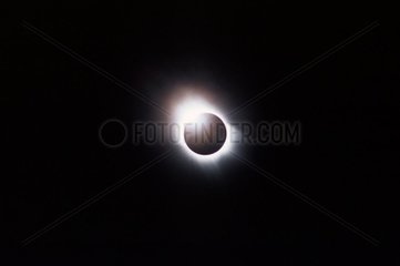 The first Diamond Ring in an total solar eclipse Turkey