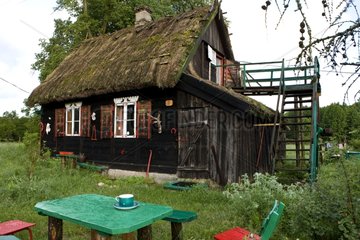 Traditioneller Haus Biebanski Nationalpark Polen