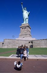 New York  la Statue de la Liberté  Miss Liberty