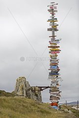 Pole multi directions indicator - Falkland Islands