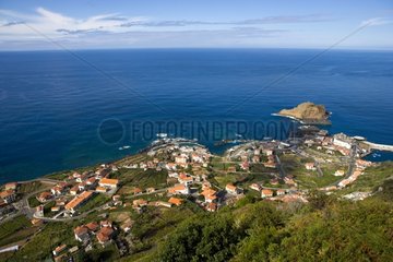 Village of Porto Muniz on Madeira island Portugal