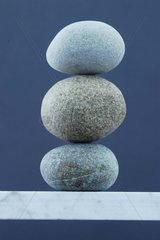 Empilement de pierres zen