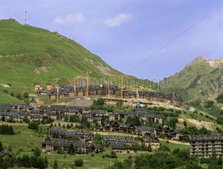 Baubau im Aran Valley Pyrenees Spanien