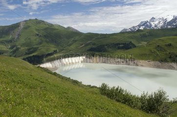 Girotte Hydroelctric Dam Lake Savoie Frankreich