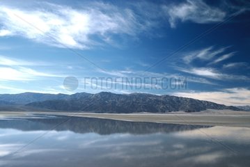 Lake of the Death Valley California USA