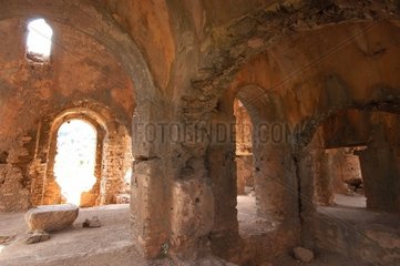 Ruinen von Anamurium Anamur türkiye