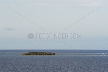 Insel an der Küste Lagune befindet sich in der Nähe von Ponérihouen