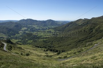 Valley Mandaille - PNR des Volcans d'Auvergne France