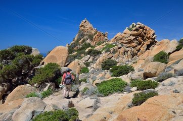 Hiking to Capu Muru Point  Propriano Region  Corsica  France