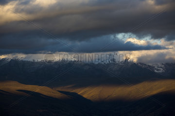 White Cordillera  Andes  Peru