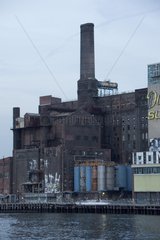 Abandoned factory along the East River New York