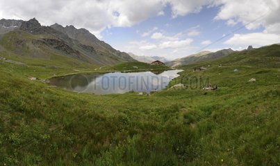 Lac de la Blanche St. Véran Massif du Queyras Alps