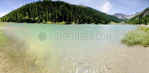 Lake of Orceyrette Briançonais Alpes France