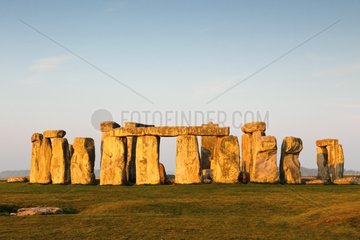 Stone circles Stonehenge near Salisbury Wiltshire England