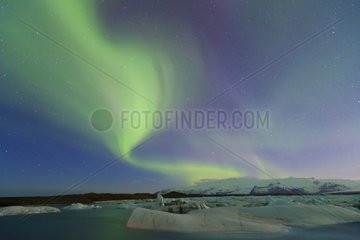 Northern Lights Iceland Joekulsárlón Suðurland