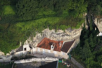 Cave dwellings of Loches - France Touraine