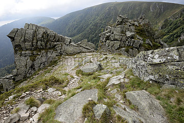 Martinswand Rocks  Col du Falimont  Le Hohneck  Hautes Vosges  Haut Rhin  France