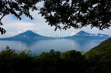 Lake Atitlan in Panajachel  Guatemala