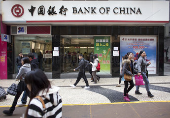 bank of china in Macau  China