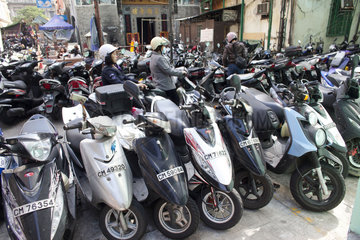 scooters in Macau  China