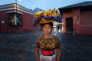 street vendor in Guatamala