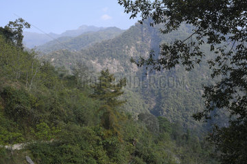 Mountain Landscape  Gaoligongshan  Yunnan  China