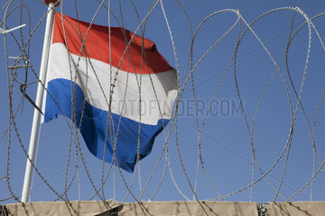 Dutch military on patrol in Kunduz  Afghanistan
