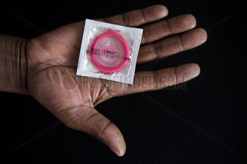 male condoms in Africa