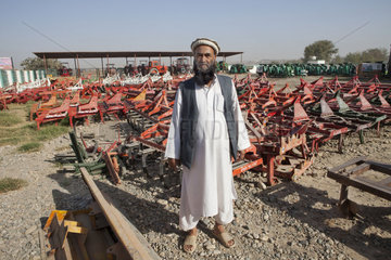 Agricultural equipment sales office in Kunduz  Afghanistan