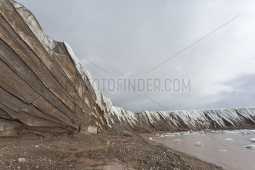 Eton glacier (Etonbreen)  Nordaustlandet  Spitzberg  Svalbard