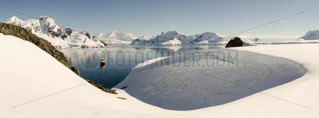 Paradise Bay Landscape  Antarctica
