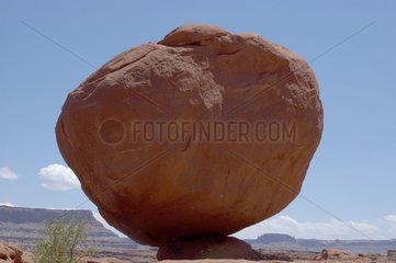 Rock in Balance im Colorado Utah USA Valley