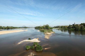 The Loire river at Pouilly-sur-Loire - France