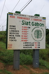 Passage of Ecuador  Gabon