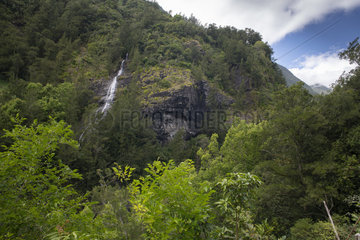 Bridal Veil Falls  Reunion island