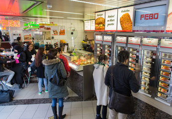 FEBO fast food restaurant in Holland