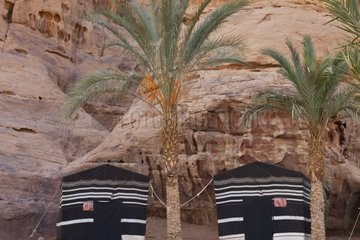 Captain's Camp in the Wadi Rum desert region in Jordan