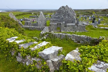 Seven Churches Inishmore Island Aran Islands West Ireland