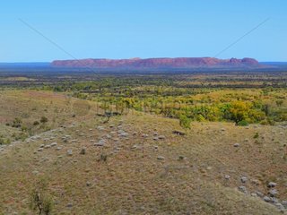 Gosses Bluff crater in the southern Northern Territory