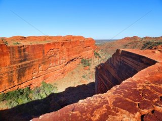Kings Canyon in Watarrka NP Northern Territory Australia