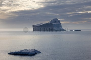 Greenland Iceberg at dusk Aappilattoq