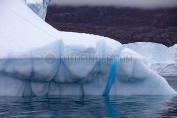 Iceberg in Rode Fjord Greenland